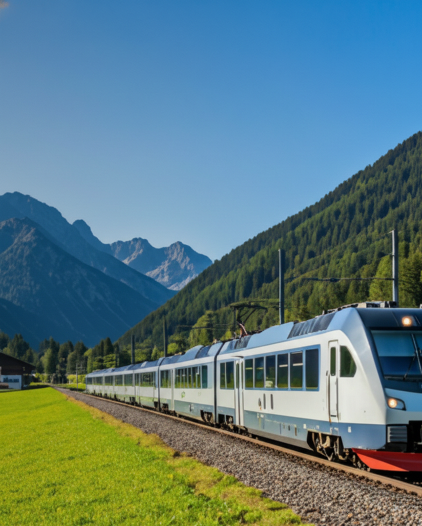 Zugverbindung durch Kärnten für Ausflüge ohne Auto